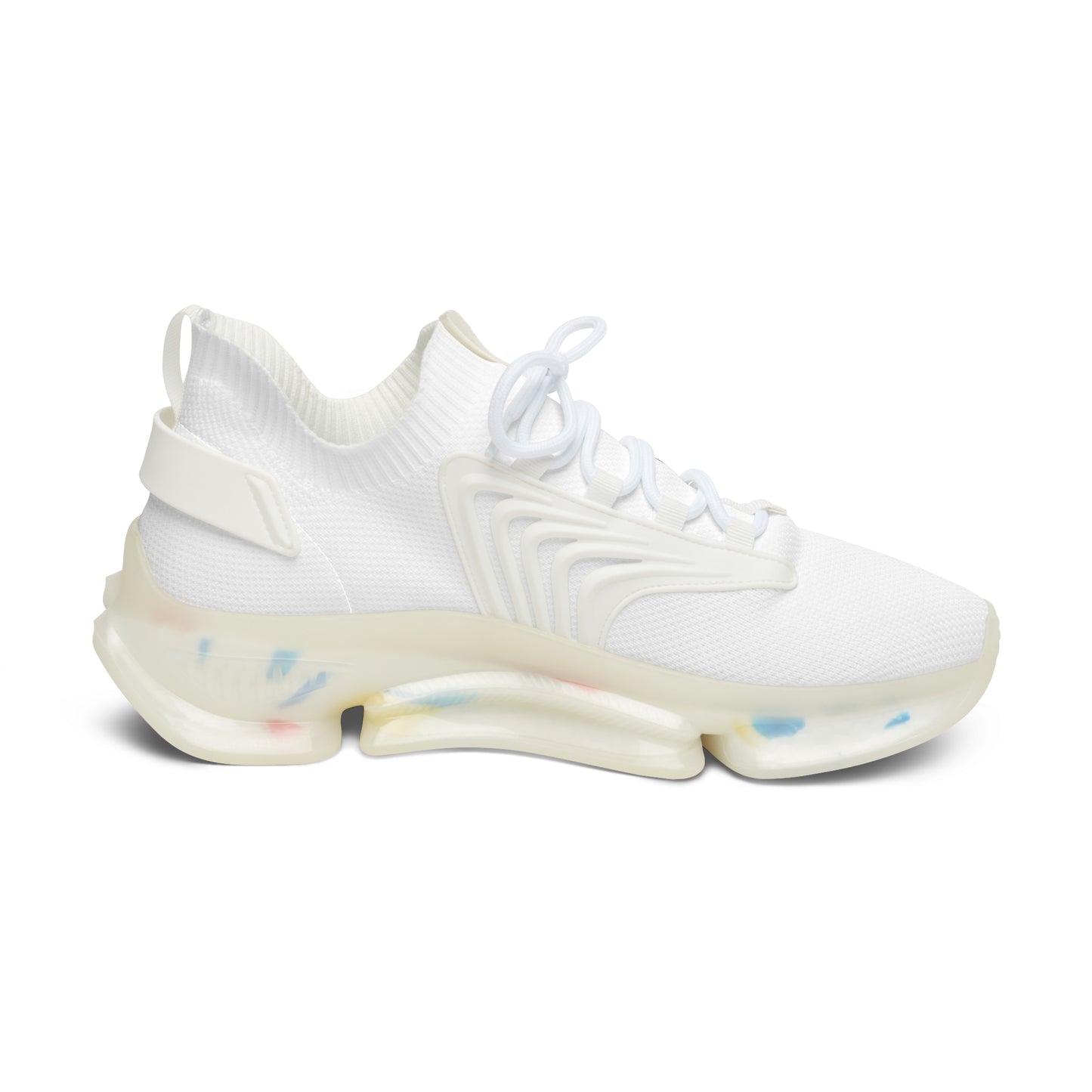 Women's Script Cursive Trainers White