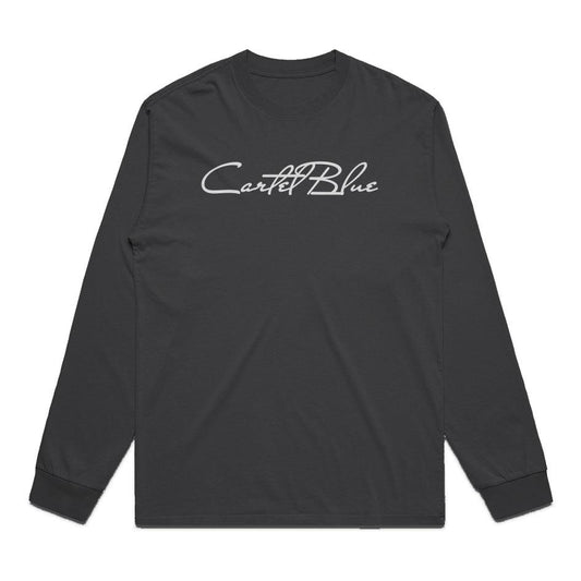 Cartel Cursive Longsleeve Black