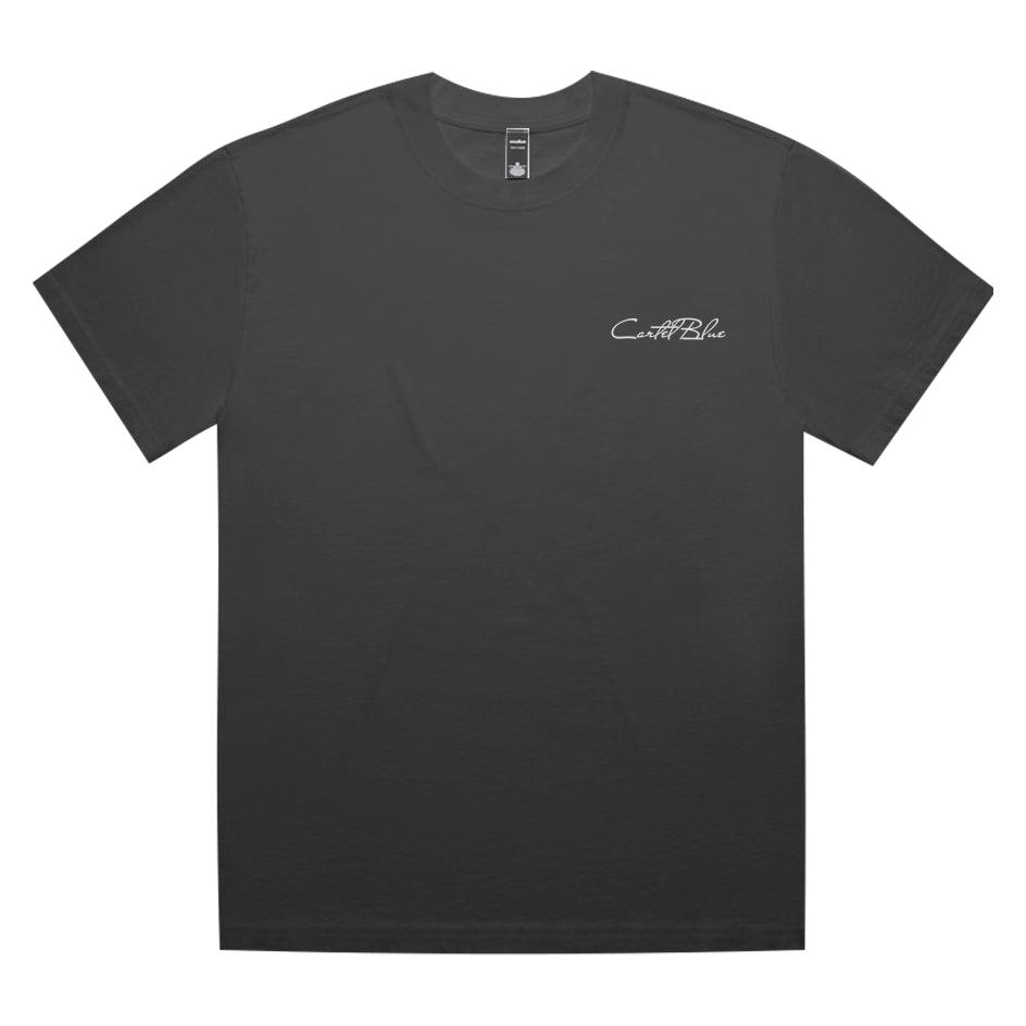 Cartel Cursive TShirt Black