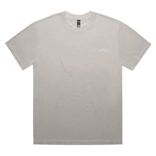 Cartel Cursive TShirt Bone