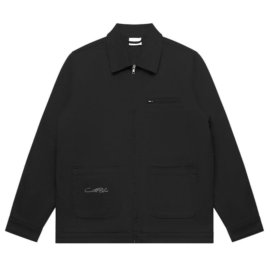 Cartel Cursive Canvas Heavy Jacket Black