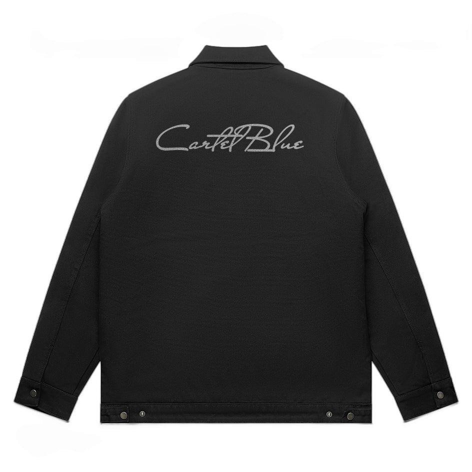 Cartel Cursive Canvas Heavy Jacket Black