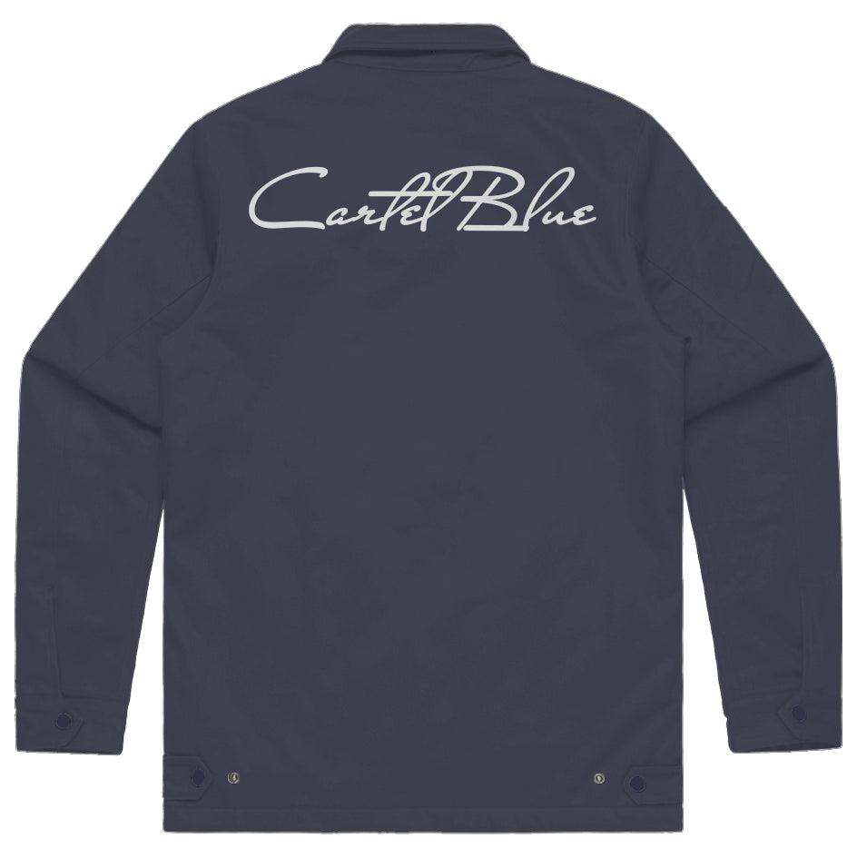 Cartel Cursive Work Jacket Navy