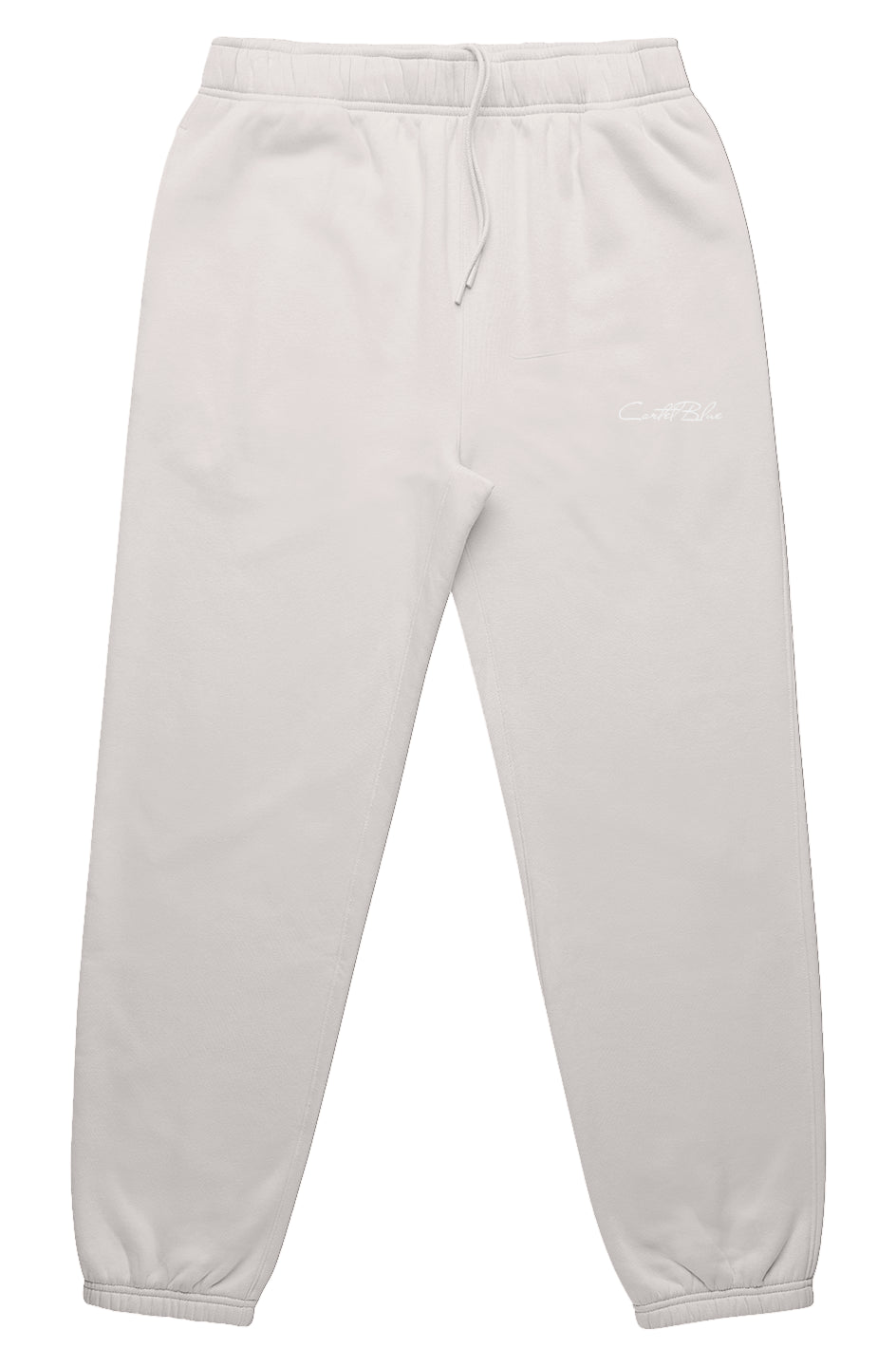 Script Cursive Sweatpants Bone