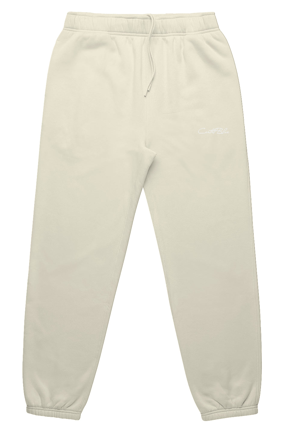 Script Cursive Sweatpants Butter