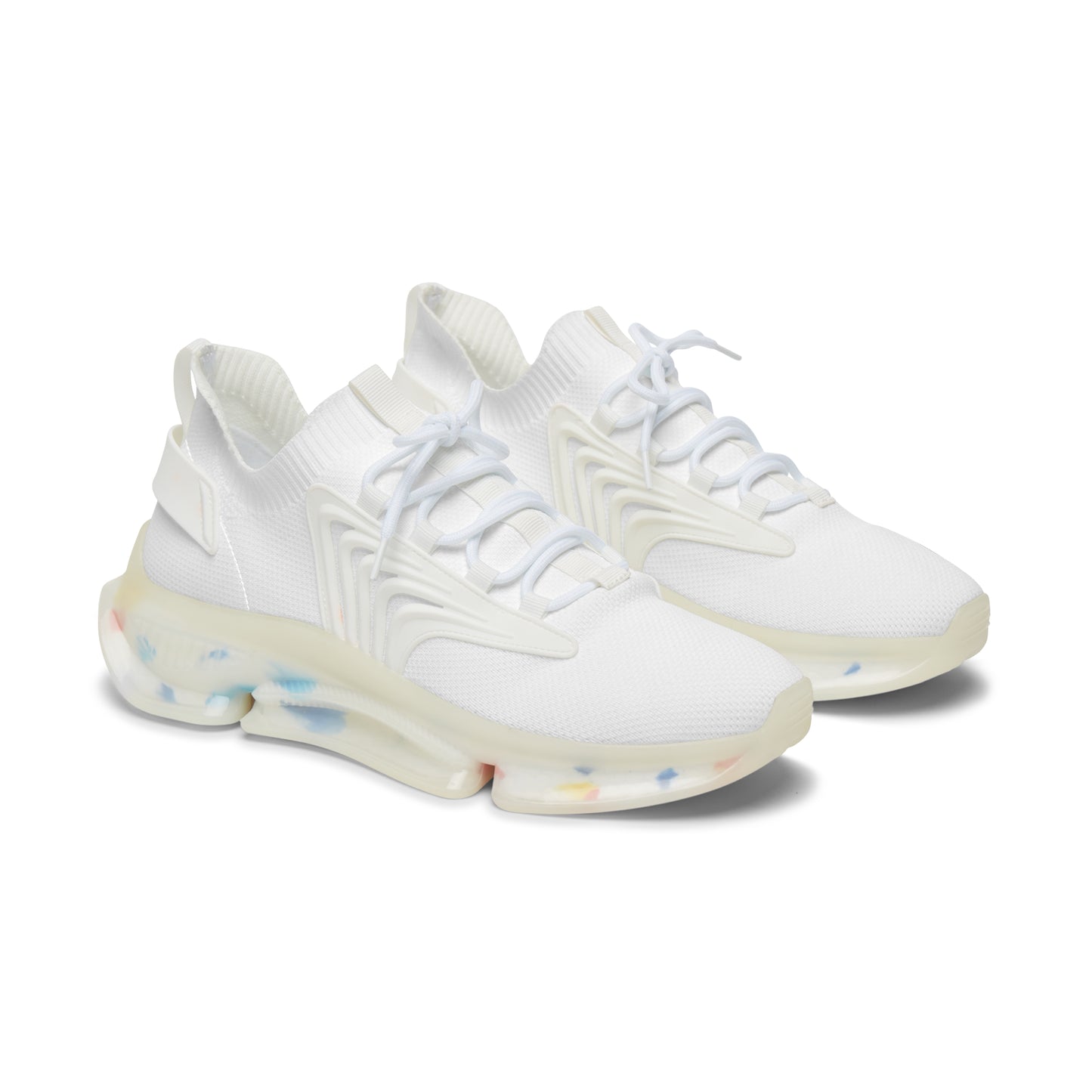 Women's Script Cursive Trainers White