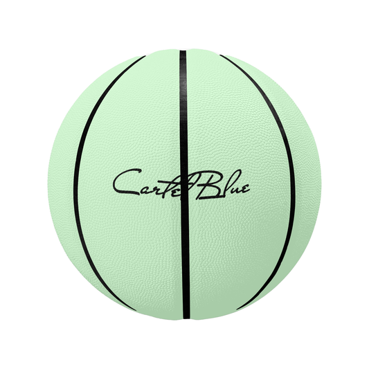 Mint Cursive Basketball