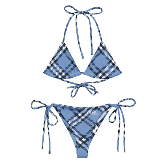 Paid In Plaid Swim Two Piece