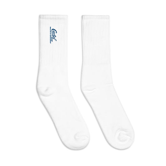 Core Embroidered Socks