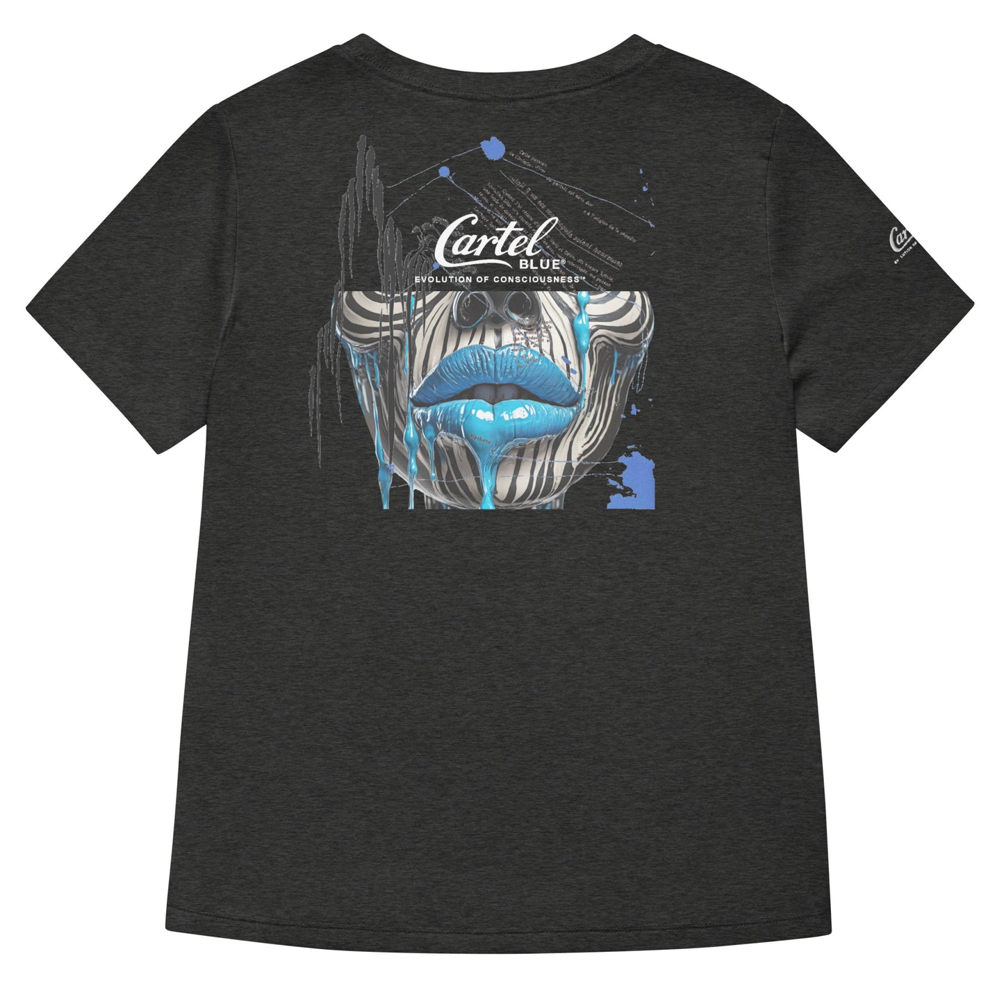 Code Blue V Neck TShirt