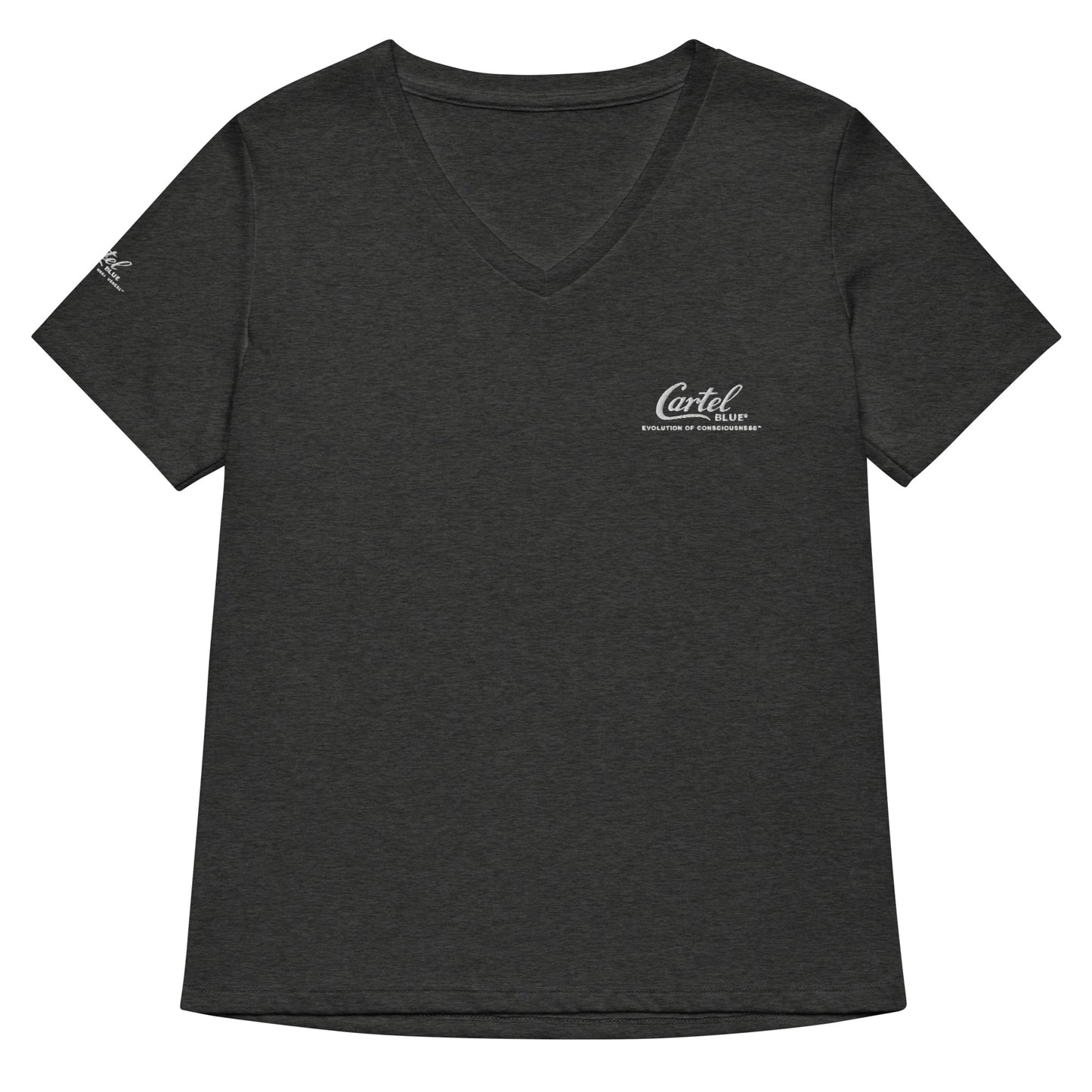 Code Blue V Neck TShirt