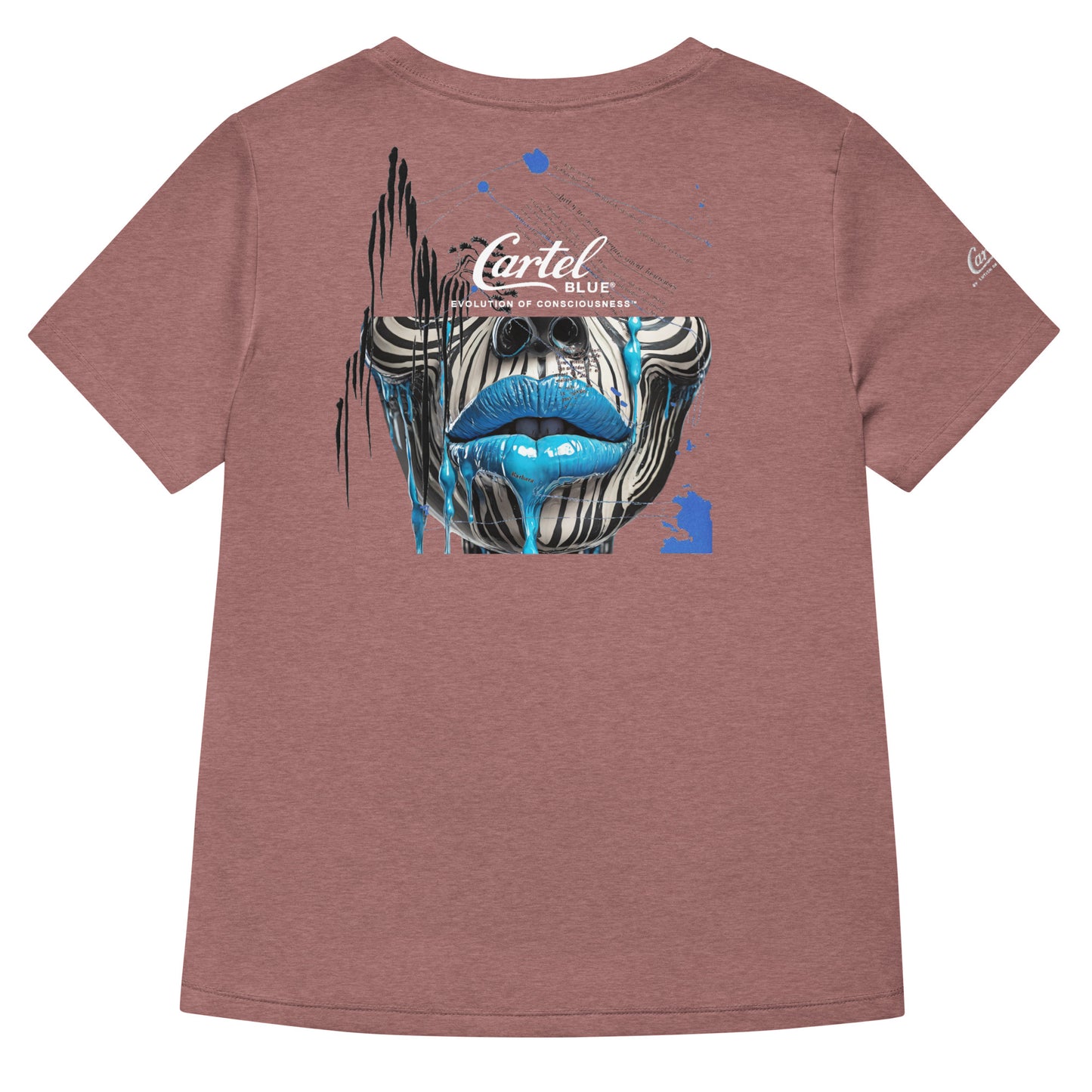 Code Blue V Neck TShirt