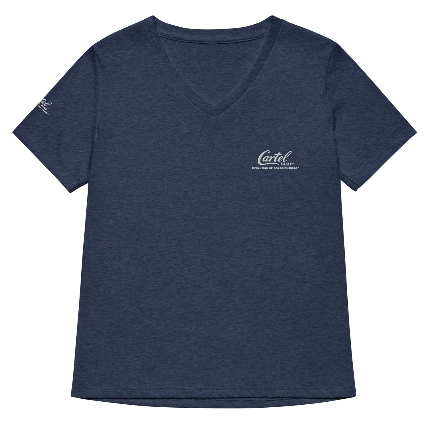 Code Blue V Neck TShirt