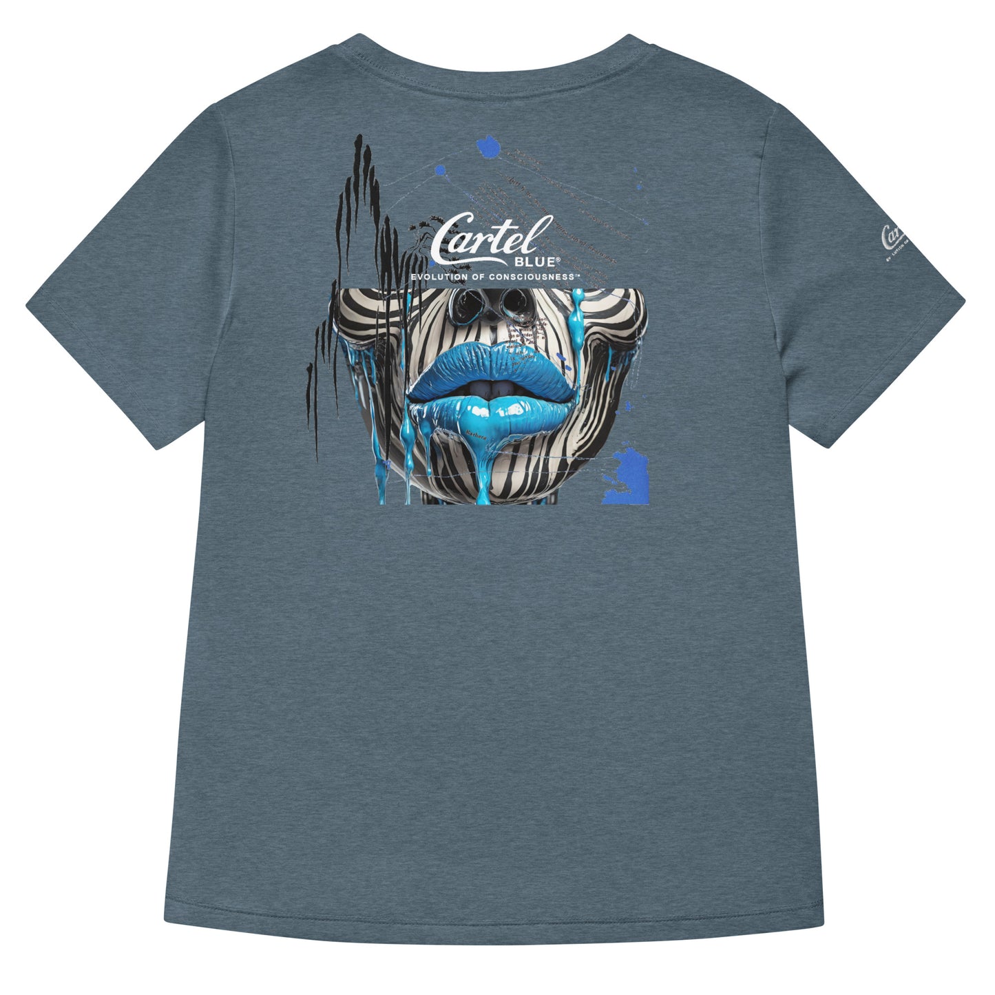 Code Blue V Neck TShirt