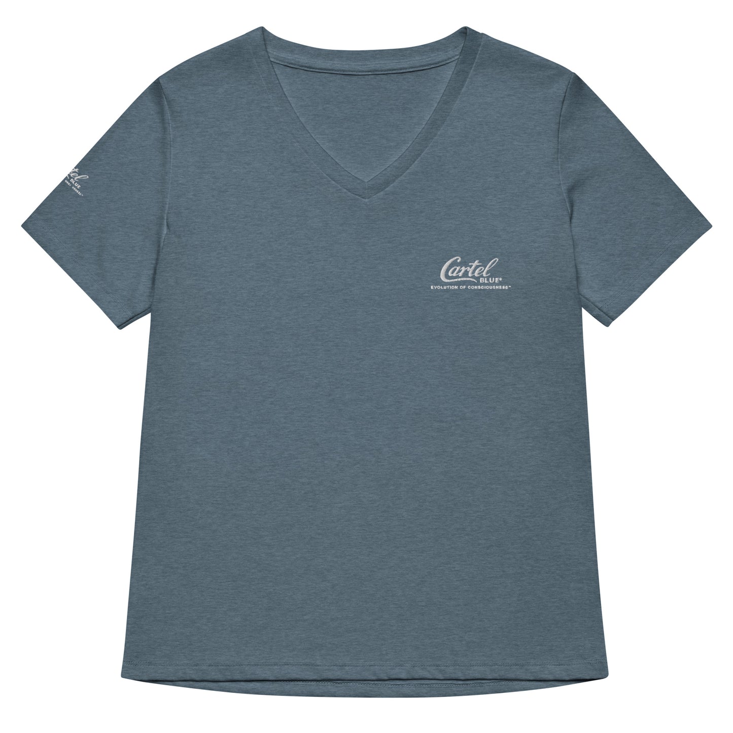 Code Blue V Neck TShirt