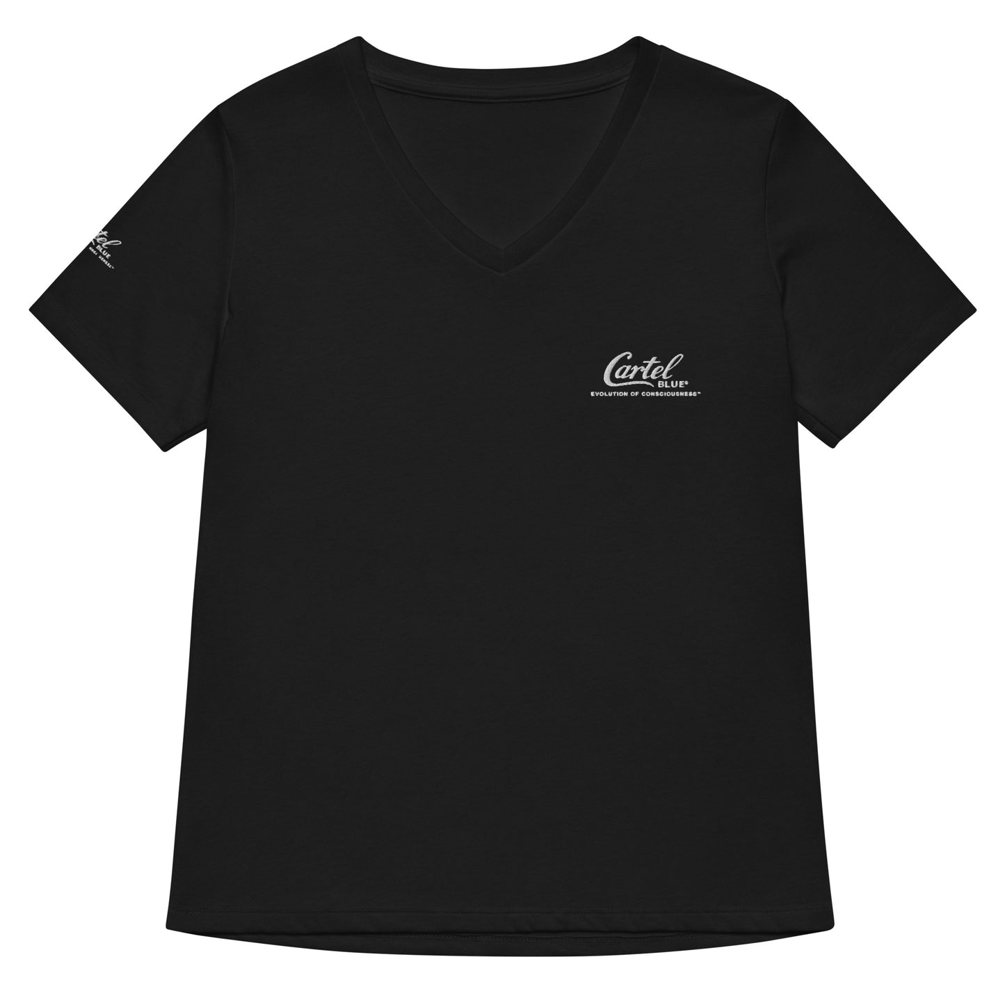 Code Blue V Neck TShirt